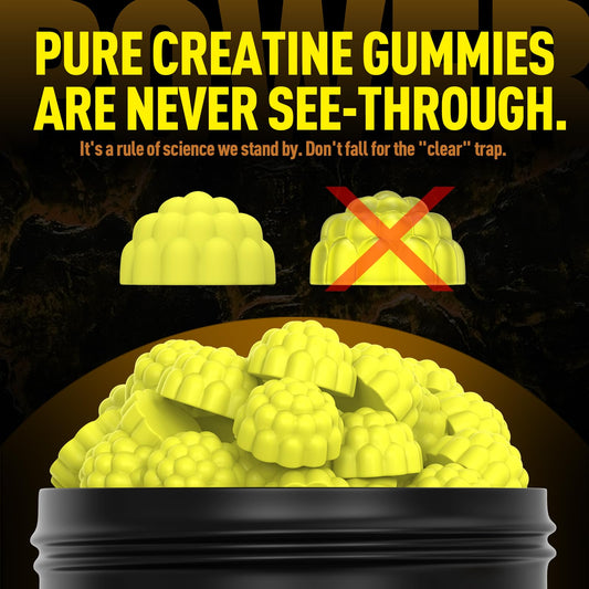 Close up of Wekannufod soft texture melt gummies for easy consumption