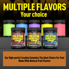 Hands holding Wekannufod gummies suitable for men and women before training