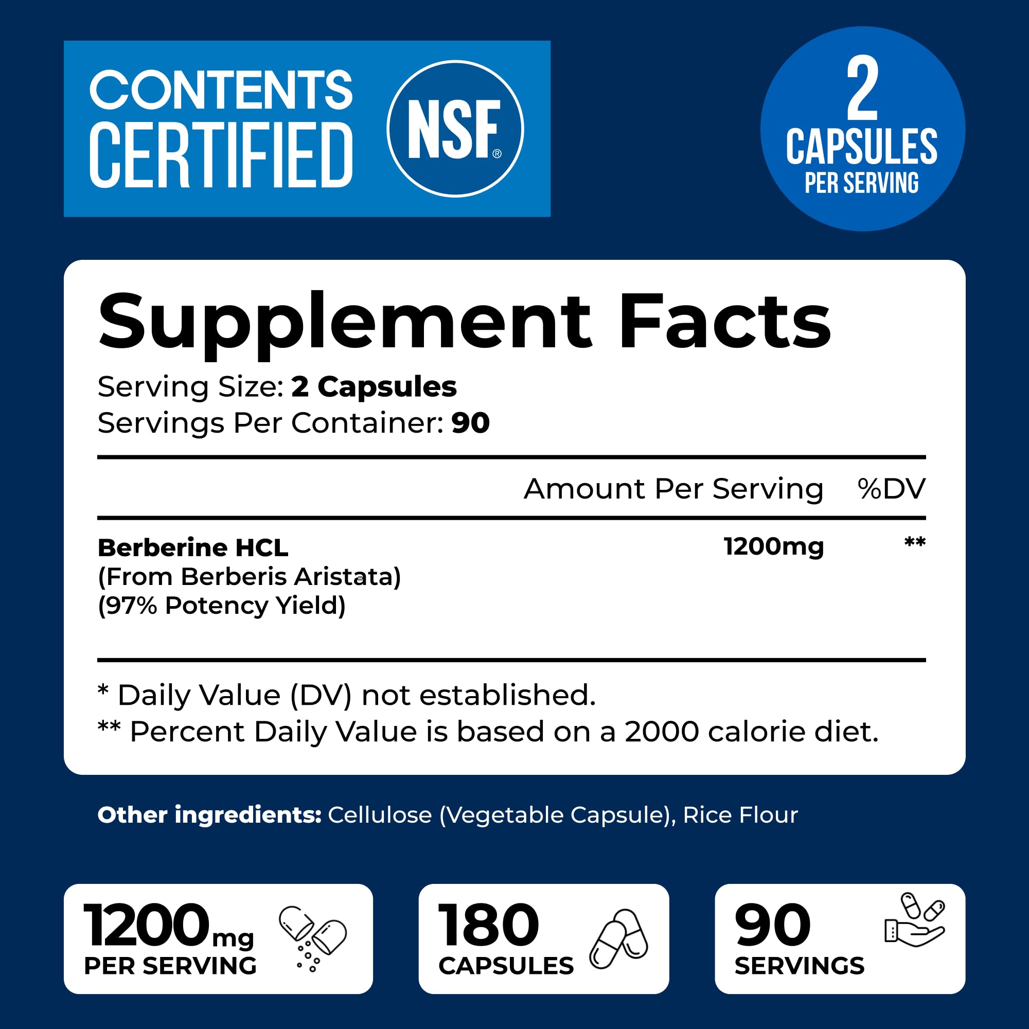 We Like Vitamins NSF certification seal indicating safety and purity.