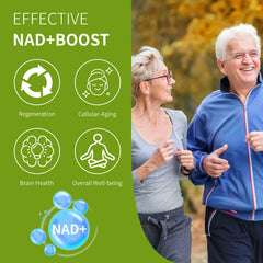 Welitalisync Premium NAD+ usage scene during morning routine.