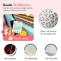 Well-Kept camera lens cleaning wipes safe on lenses without scratching