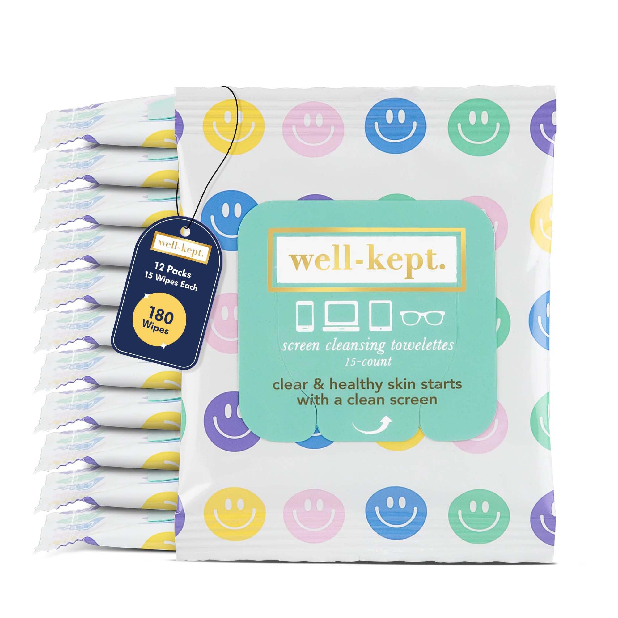 Well-Kept pack front with 12-pack design for easy on-the-go cleaning
