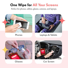 Well-Kept Tech & Lens Wipes lint-free and safe for delicate coatings
