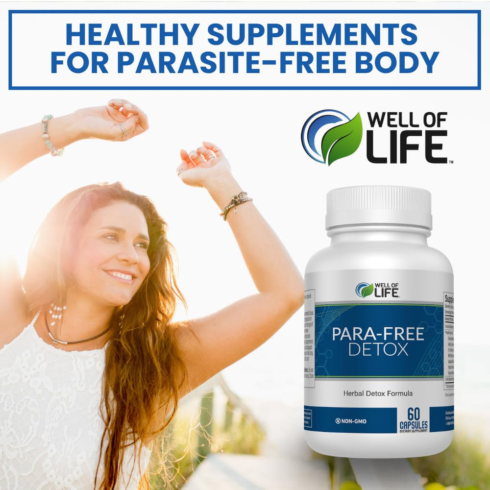 Cranberry and garlic ingredients showcased in the Para-Free Detox context.