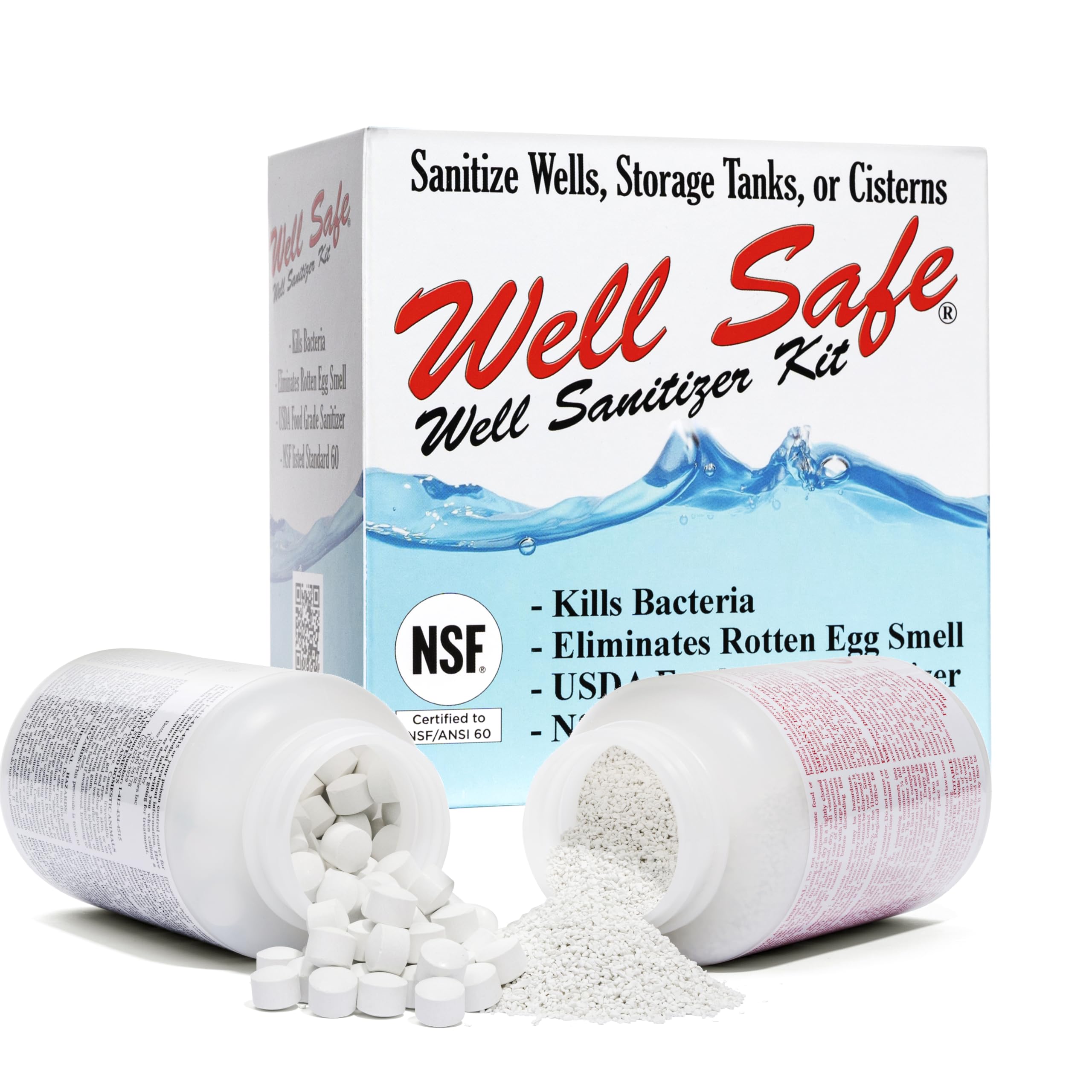 WELL SAFE kit circulates solution through the well system.