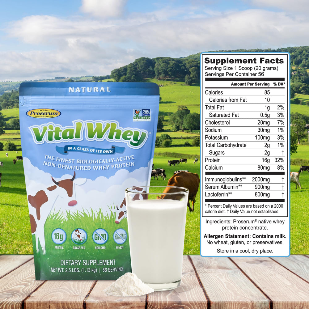 Well Wisdom Vital Whey family-use scene ideal for all ages.