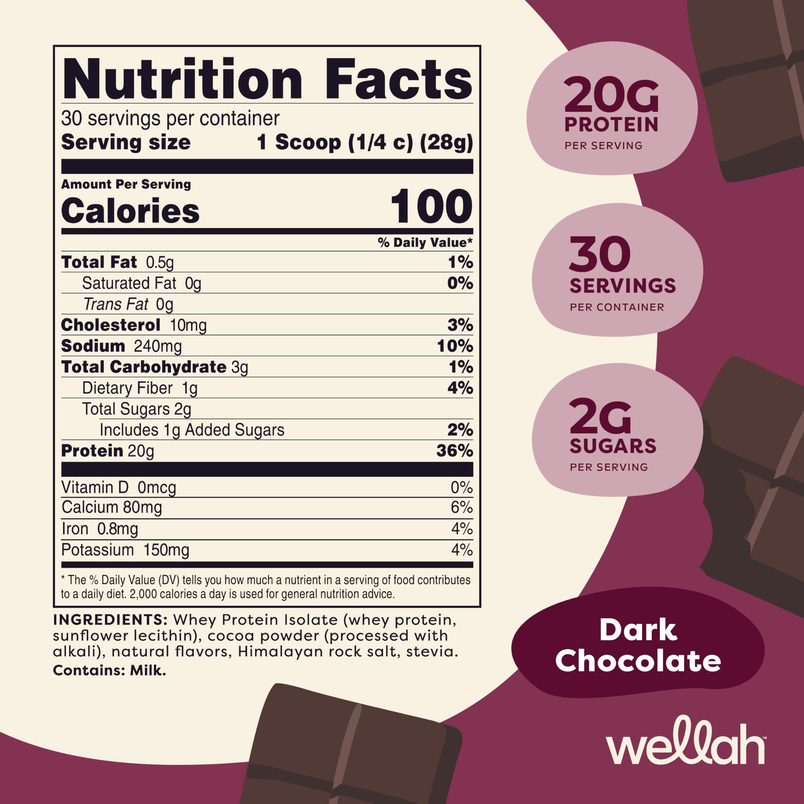 Wellah Protein Your Whey: mezcla cremosa para batidos