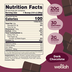 Wellah Protein Your Whey: mezcla cremosa para batidos