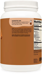 Wellah Protein Your Whey chai scoop measuring a precise serving for convenience.