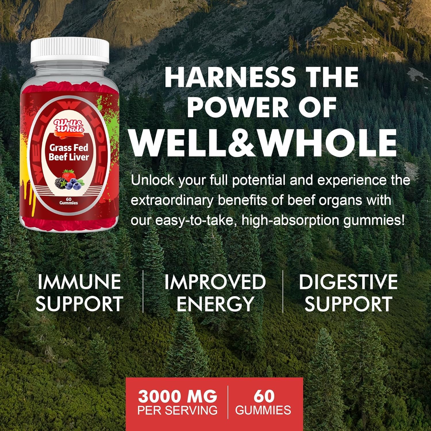 Well&Whole on-the-go gummies fit active lifestyles for quick nutrient boosts.