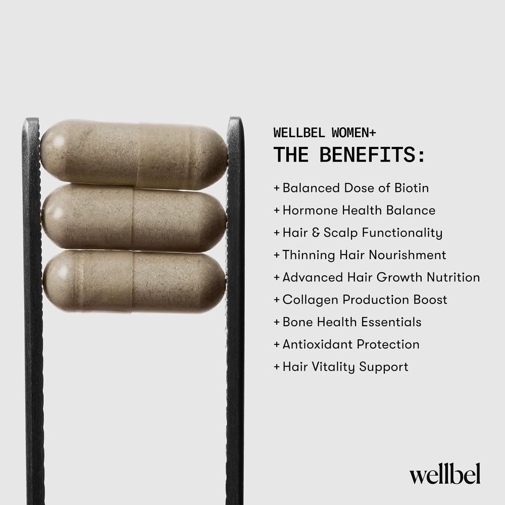 WELLBEL Women+ non-GMO badge emphasizes transparency and standards