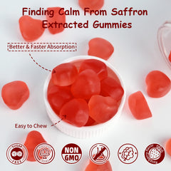 Wellcatcher saffron gummies 60-day-supply for home or travel