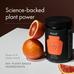 WelleCo horsetail silica graphic highlights beauty support from natural silica.