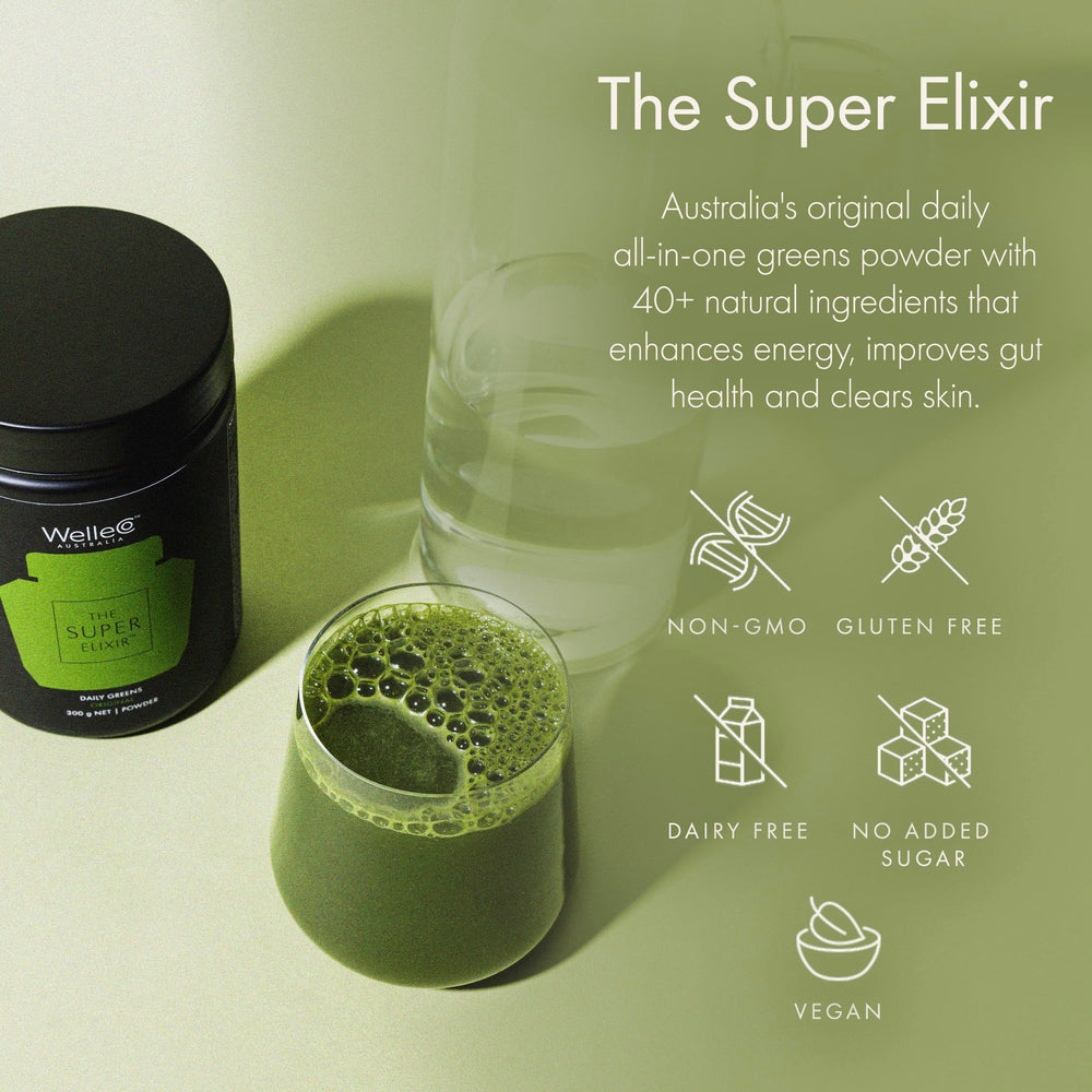 WelleCo Unflavored jar provides a versatile base for smoothies and drinks.
