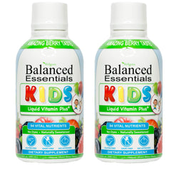 Wellgenix Balanced Essentials Kids Multivitamin bottle front for daily nutritional support