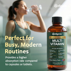 Wellgenix Balanced Essentials ingredients highlight phytonutrients from fruit and vegetable concentrates.