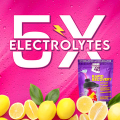 Wellgenix Hydrate48 packets on a shelf, convenient on-the-go hydration option.