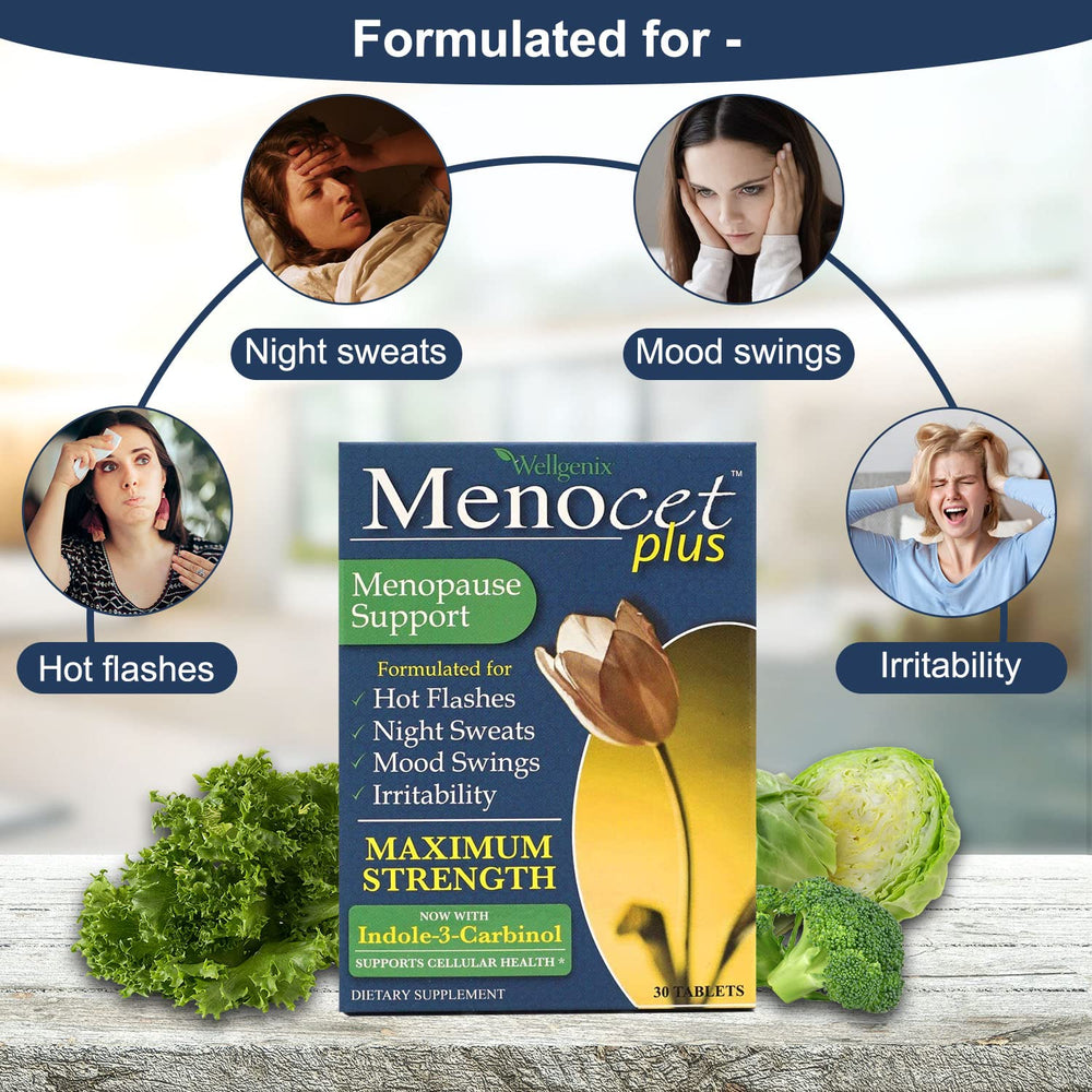 Wellgenix Menocet Plus ingredients Black Cohosh for balance