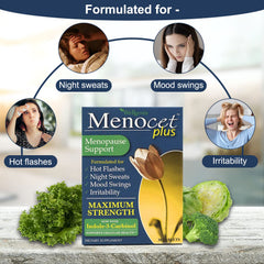 Wellgenix Menocet Plus ingredients Black Cohosh for balance