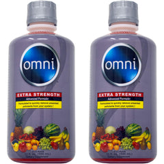 Wellgenix Omni Cleansing Drink bottle with fruit punch flavor for daily wellness support.