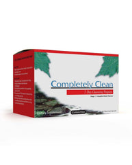 Wellgenix Omni Completely Clean label close-up highlighting 42 capsules for a weeklong cleanse