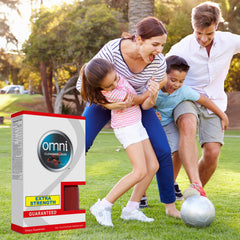 Wellgenix Omni Detox ingredients list close-up shows vitamin content.