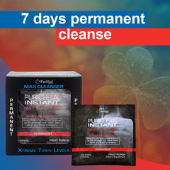Wellgenix Puriclean powder dissolving smoothly in water for detox drink