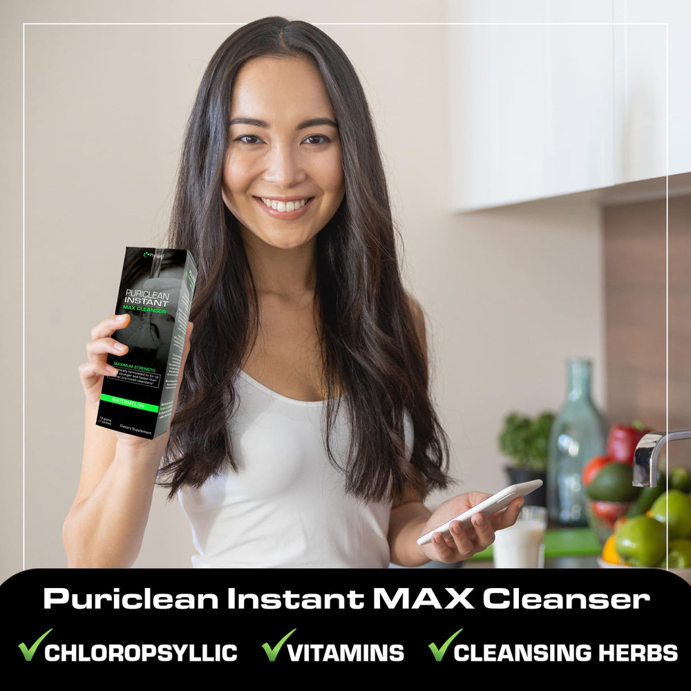 Wellgenix Puriclean quick-flush action image implies fast onset and convenience