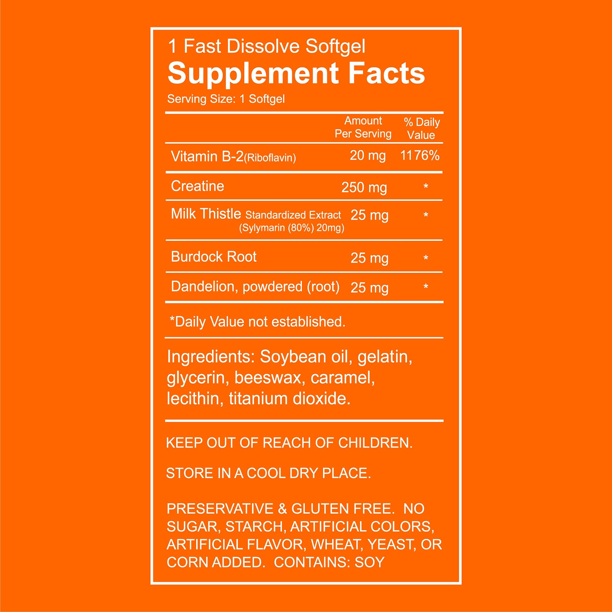 Wellgenix Puriclean softgel capsule closeup emphasizing easy to swallow detox