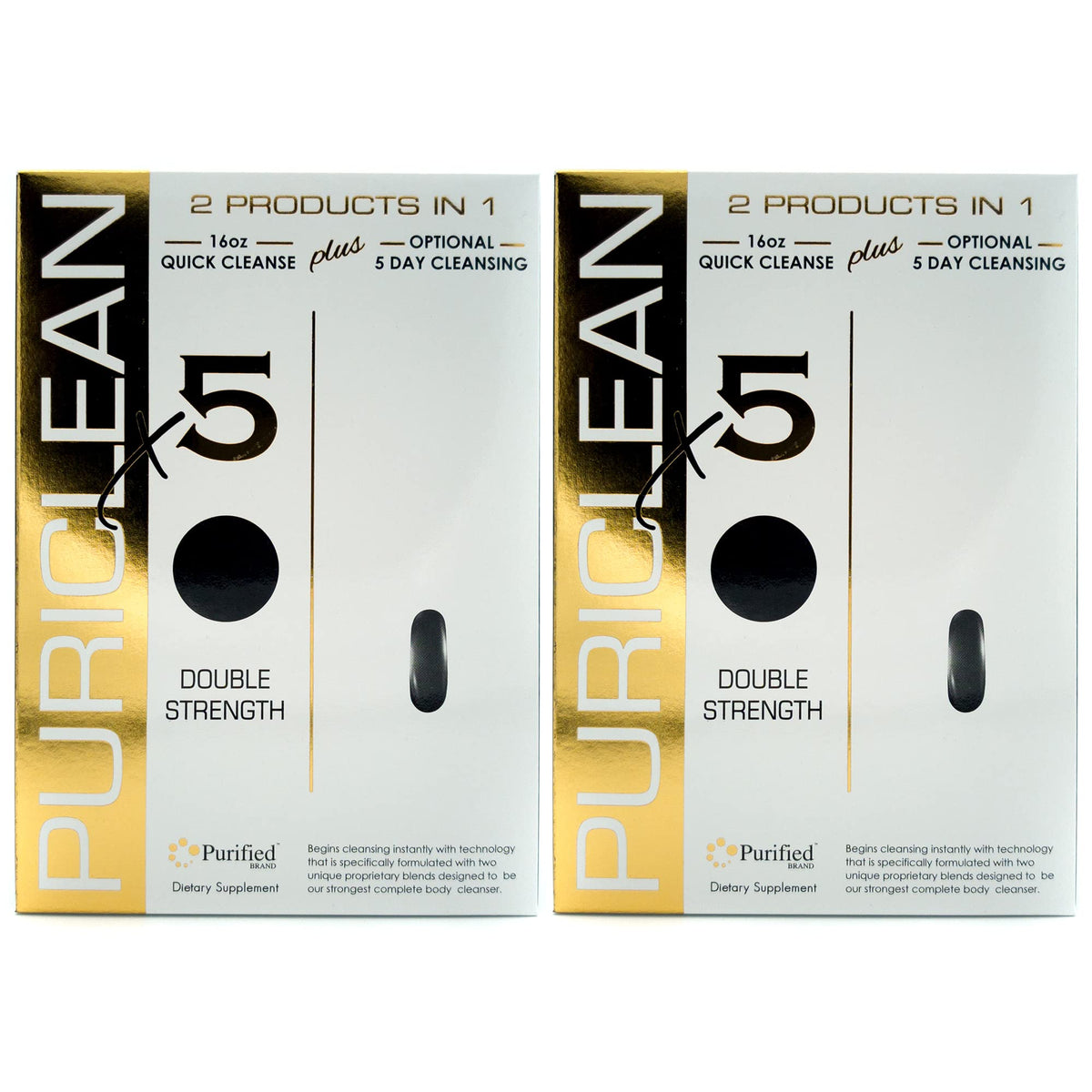 Wellgenix Puriclean X5 quick flush bottle for fast cleansing.