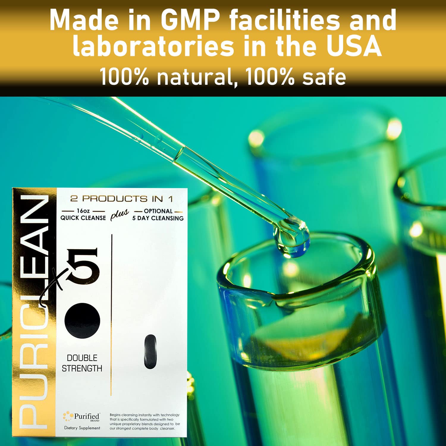 Wellgenix Puriclean X5 use with water demonstration for cleansing routine.