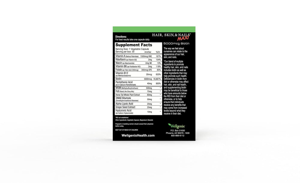 Wellgenix Purvana MAX daily dose shows convenient one-a-day capsule routine