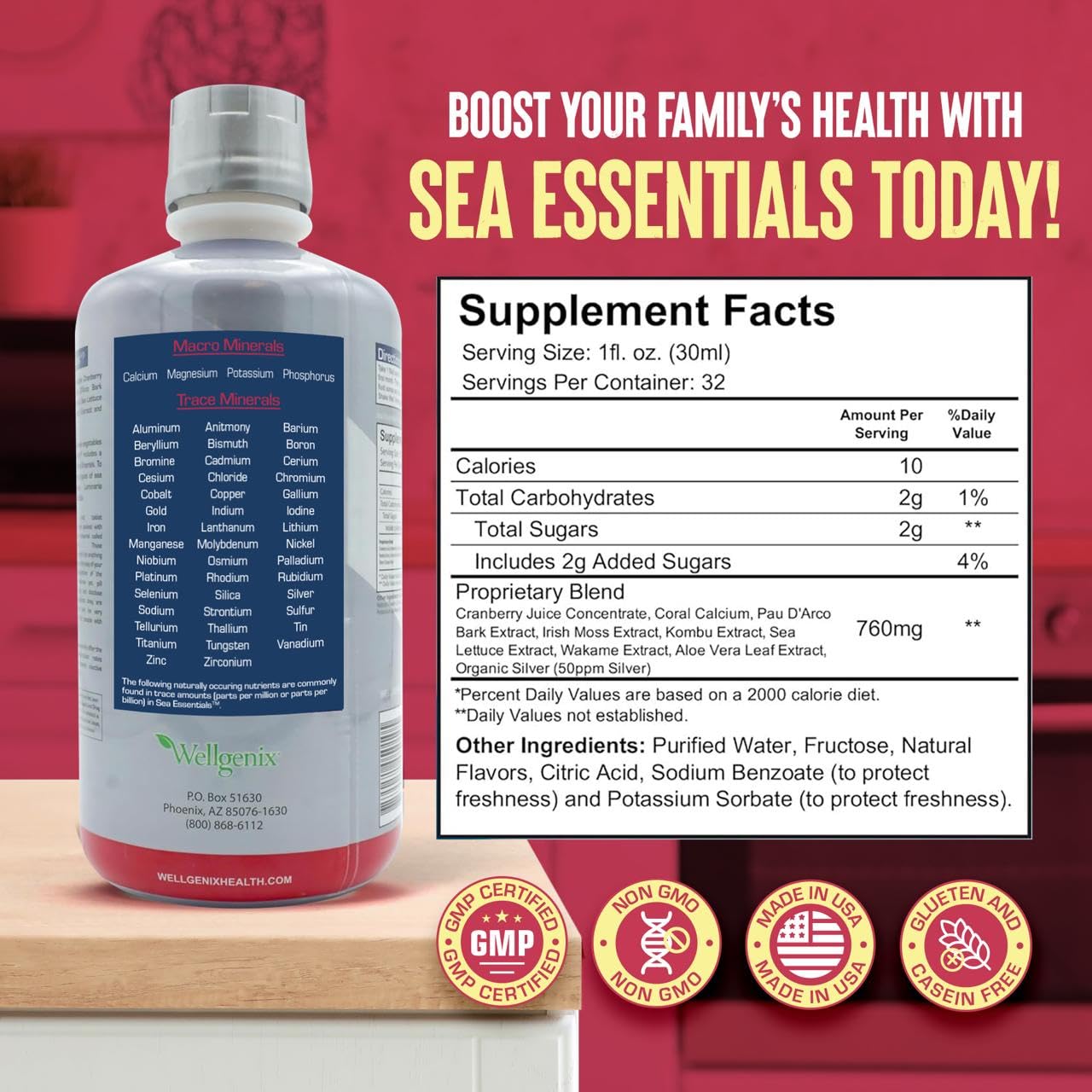 Wellgenix Sea Essentials pack-two bottles provides value for ongoing use