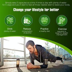 Wellgenix Strip 5 Day Detox label detail shows dosage guidance and usage tips.