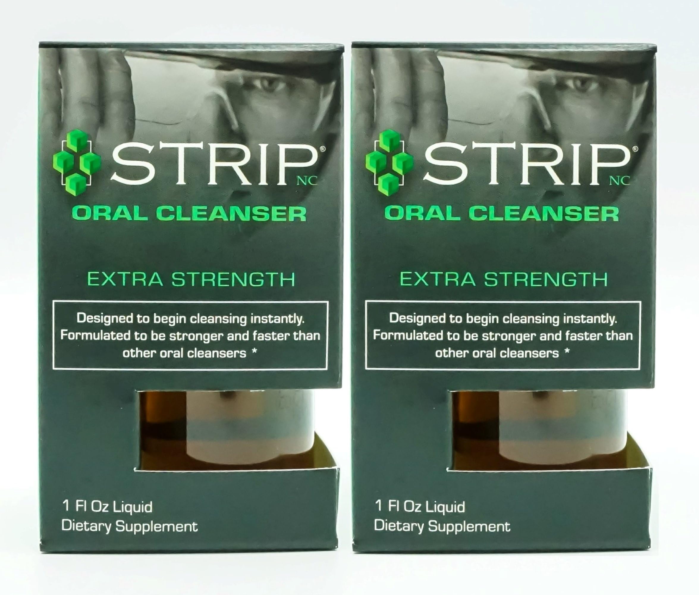 Wellgenix Strip Detox Oral Cleanser bottle shows on-the-go cleansing in a compact 1 oz size.