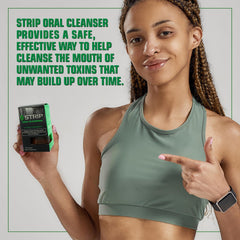 Wellgenix Strip Detox ingredient blend flag highlights Vitamin C and amino acids for support.