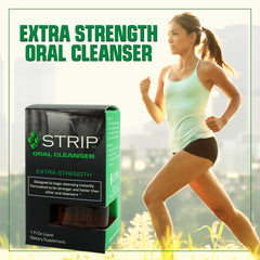Wellgenix Strip Detox packaging label highlights GMP-made natural ingredients and safety.