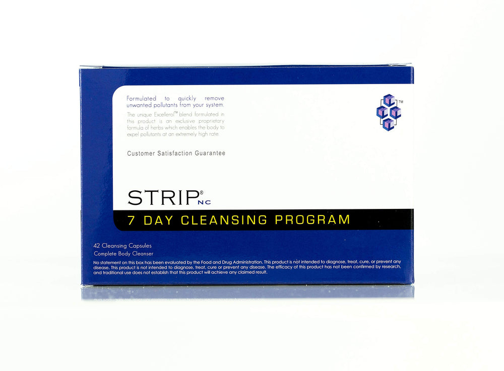 Wellgenix Strip NC bottle close-up for daily detox routine.