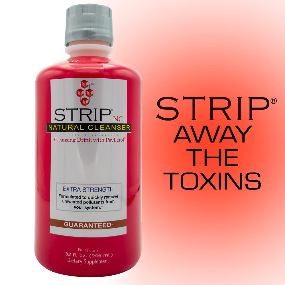 Wellgenix Strip NC label close-up highlights herbal blend used for cleansing
