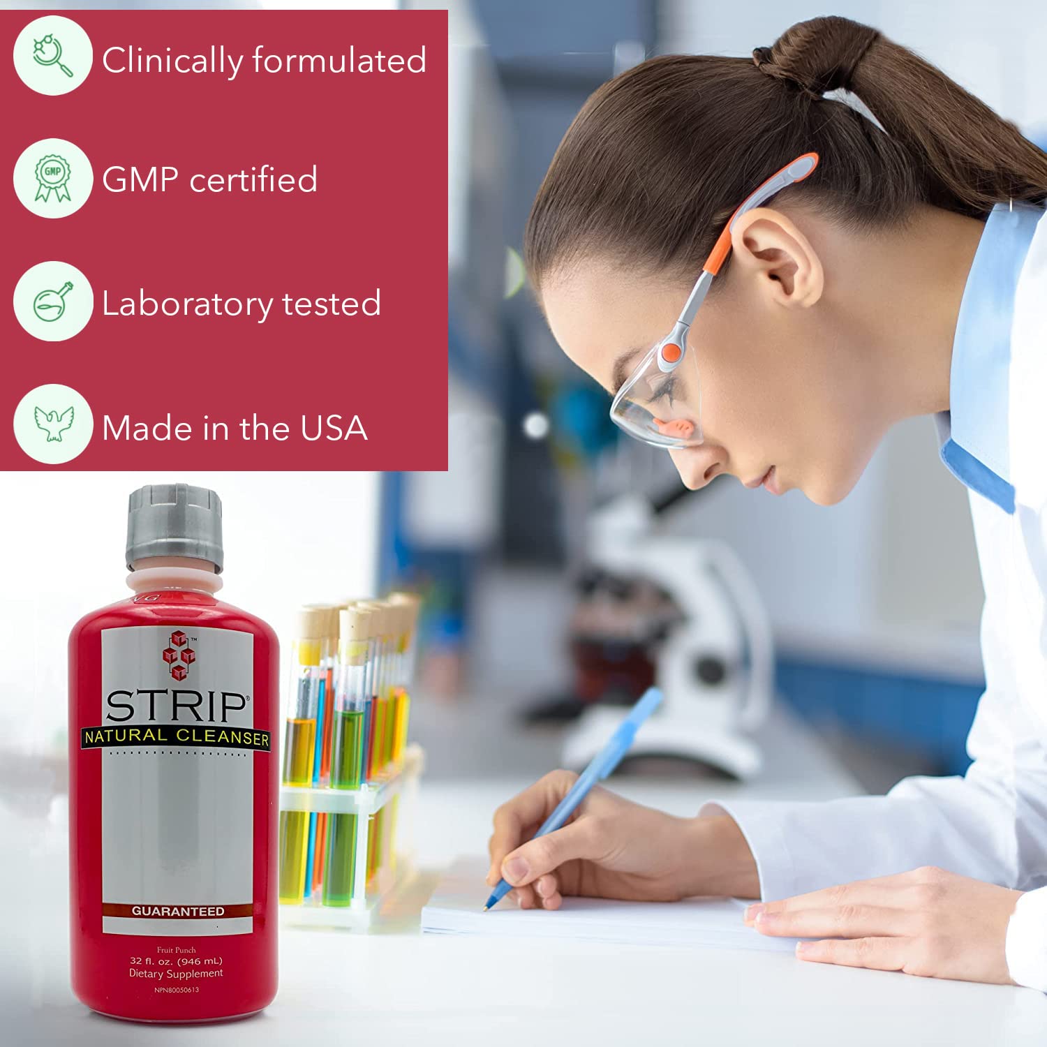 Wellgenix Strip NC pack two display signals value pack for routine detox