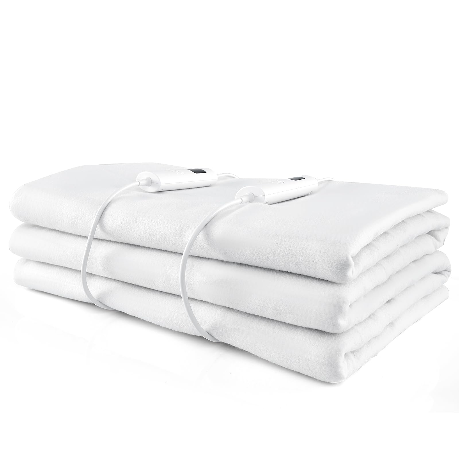 WELLHUT heated mattress pad king 80x78 provides warmth for cold nights.