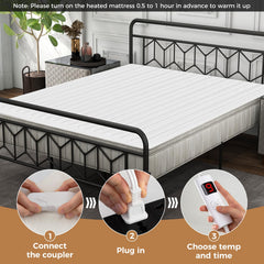 WELLHUT soft polyester cover feels gentle on skin for luxurious sleep.