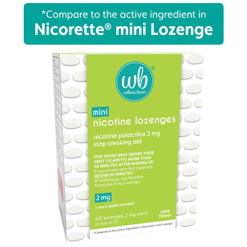 Wellness Basics Mint Lozenge for daily use and portability.