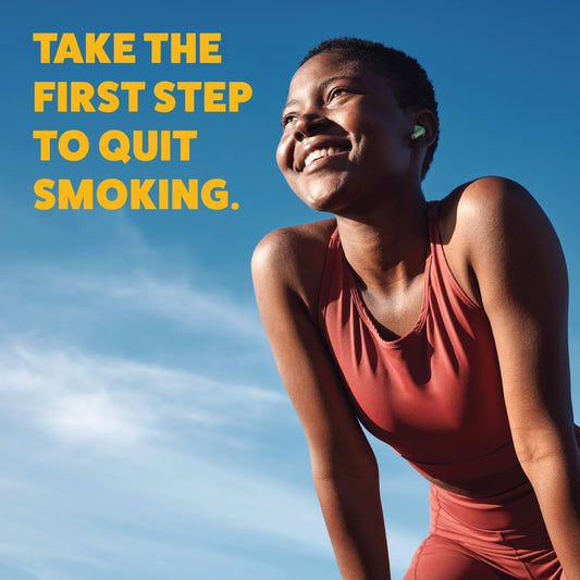 Wellness Basics nicotine gum 2mg box front, easy-access quitting support.
