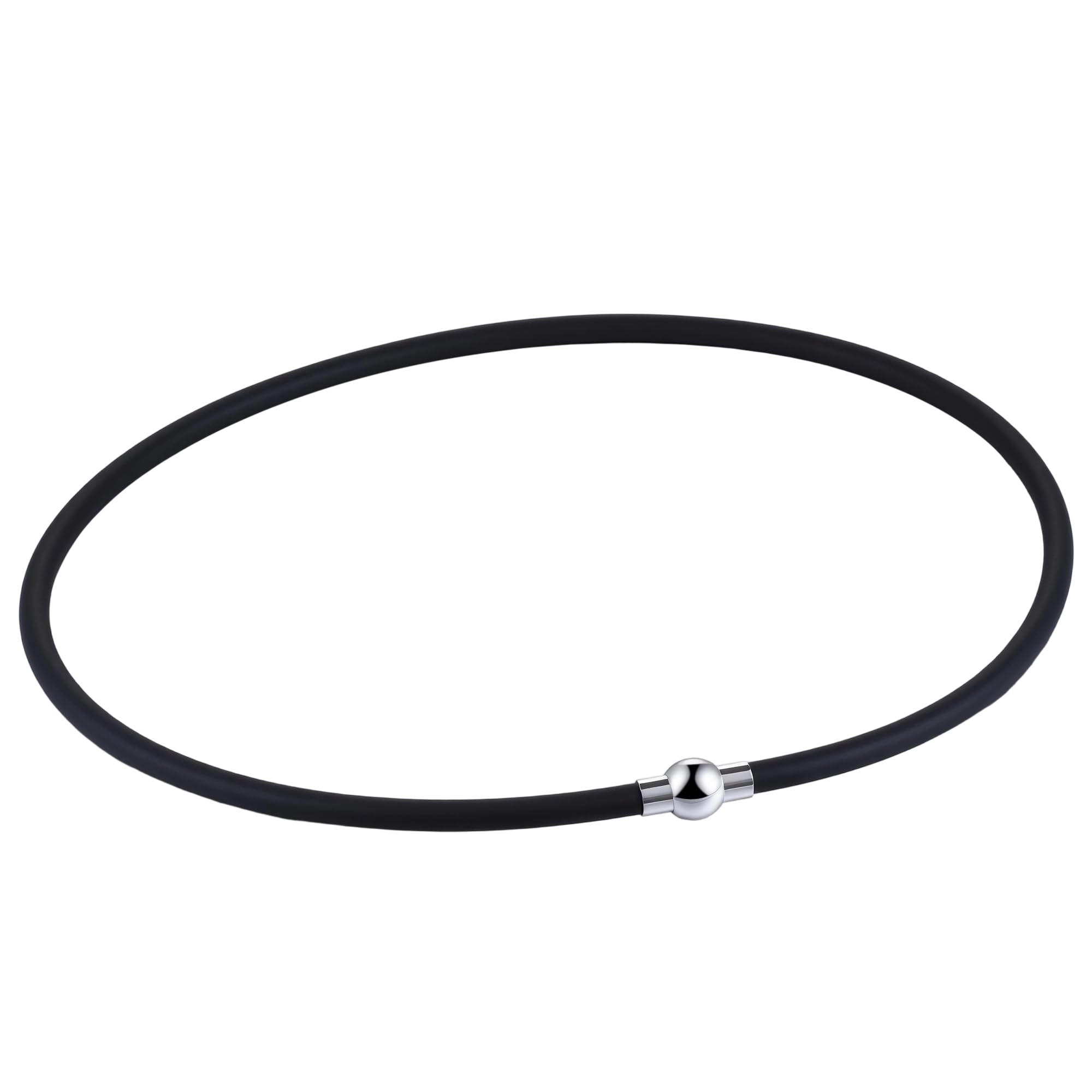 The Wellness Factor Biofield Vertigo Relief Necklace black pendant supports balance during daily activities.