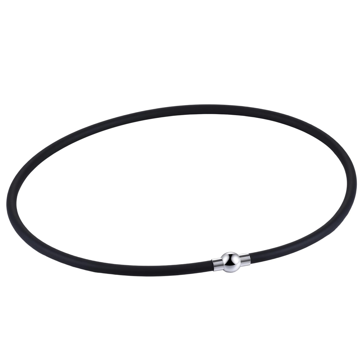 The Wellness Factor Biofield Vertigo Relief Necklace black pendant supports balance during daily activities.
