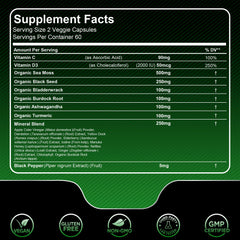 WELLNESS LABSRX 17-in-1 formula illustrating potential iodine support and metabolic balance.