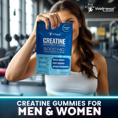 WELLNESS LABSRX Creatine Gummies daily routine with a soft chewy bite