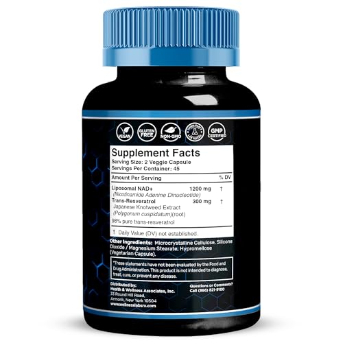 WELLNESS LABSRX NAD capsules closeup, suggesting energy and mental clarity benefits