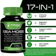 Person using WELLNESS LABSRX capsules for natural daily energy and wellness.